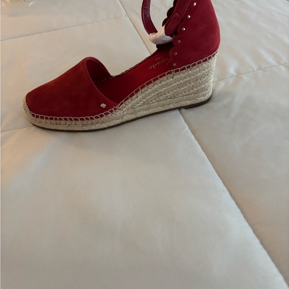 Kate Spade Vibrant Red Espadrille - Picture 7 of 8